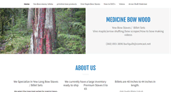 Desktop Screenshot of medicinebowwoods.com