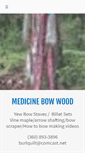 Mobile Screenshot of medicinebowwoods.com